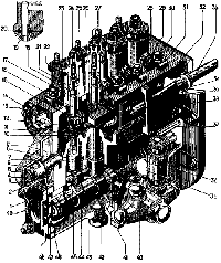 Снятие пружины толкателя топливного насоса